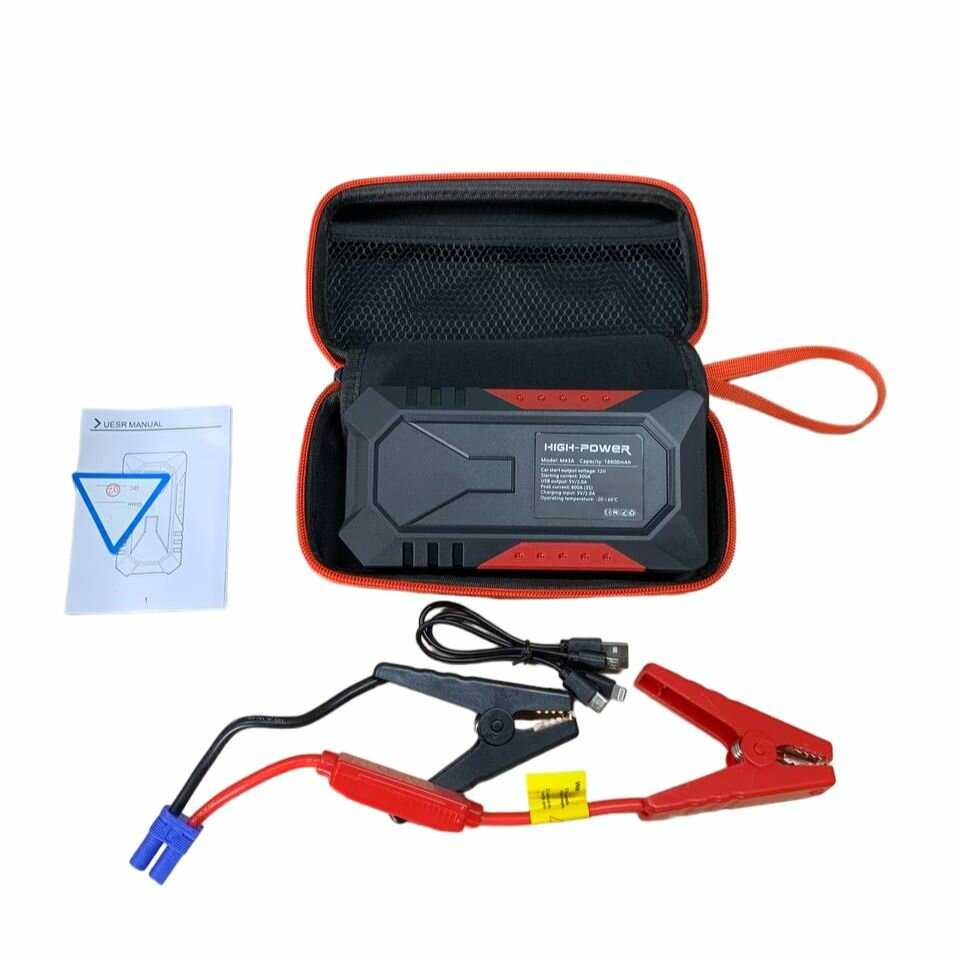Пуско-зарядное устройство EGP Car Jumper Powerbank 18000 мАч фотография 5