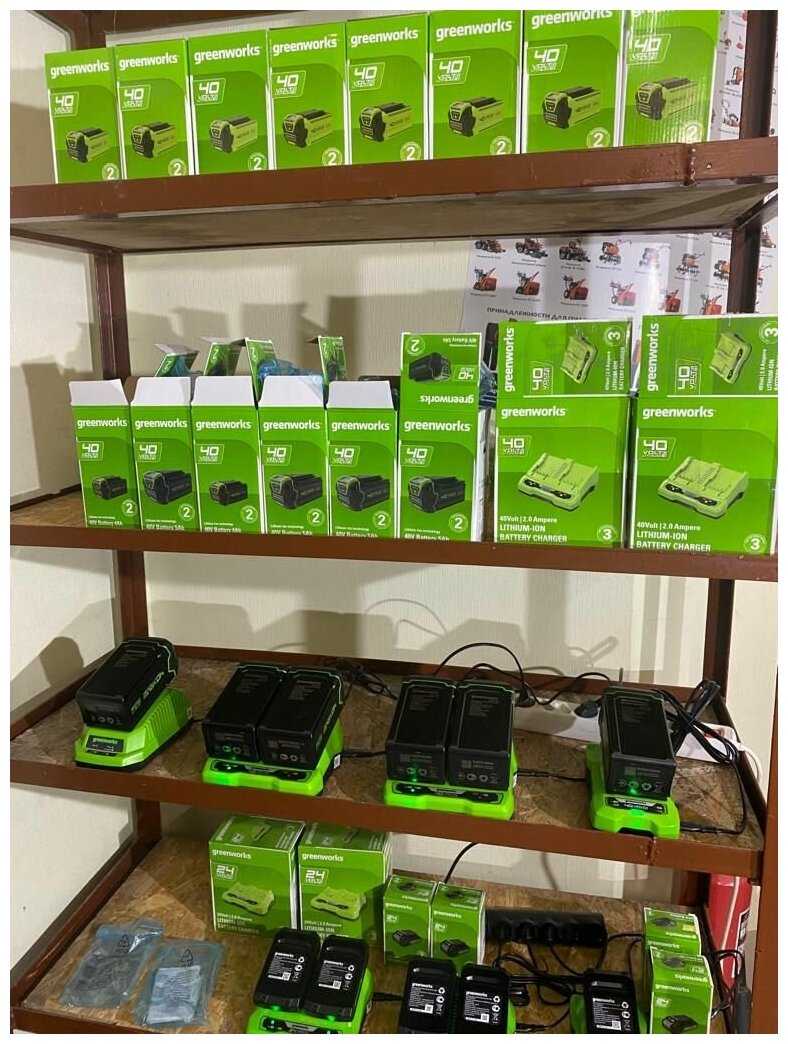 Зарядное устройство Greenworks G24UC2 фотография 10