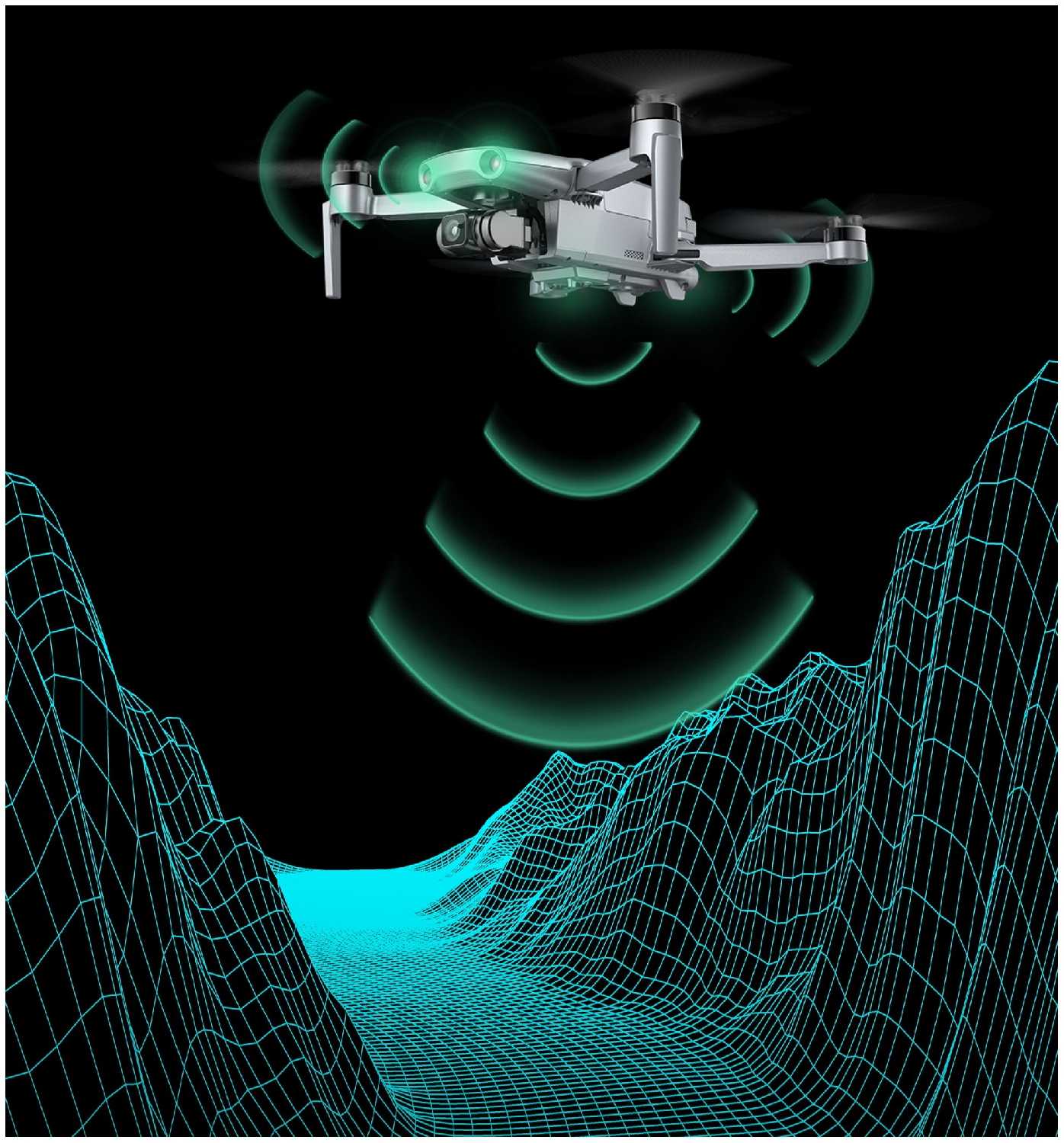 Квадрокоптер Hubsan Zino Mini Pro, 64 GB, 1 аккумулятор фотография 14