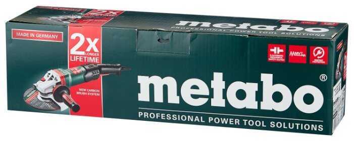 УШМ Metabo WEPBA 19-180 Quick RT 601099000, 1900 Вт, 180 мм фотография 2