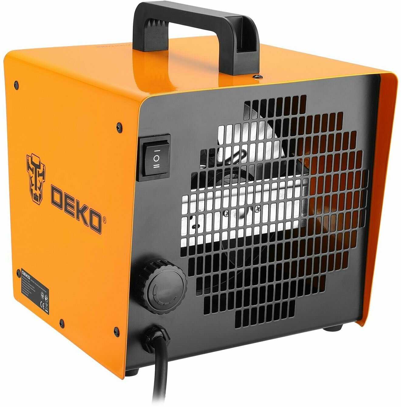 Тепловая пушка электрическая DEKO Тепловая пушка электрическая (DKIH3300) фотография 1