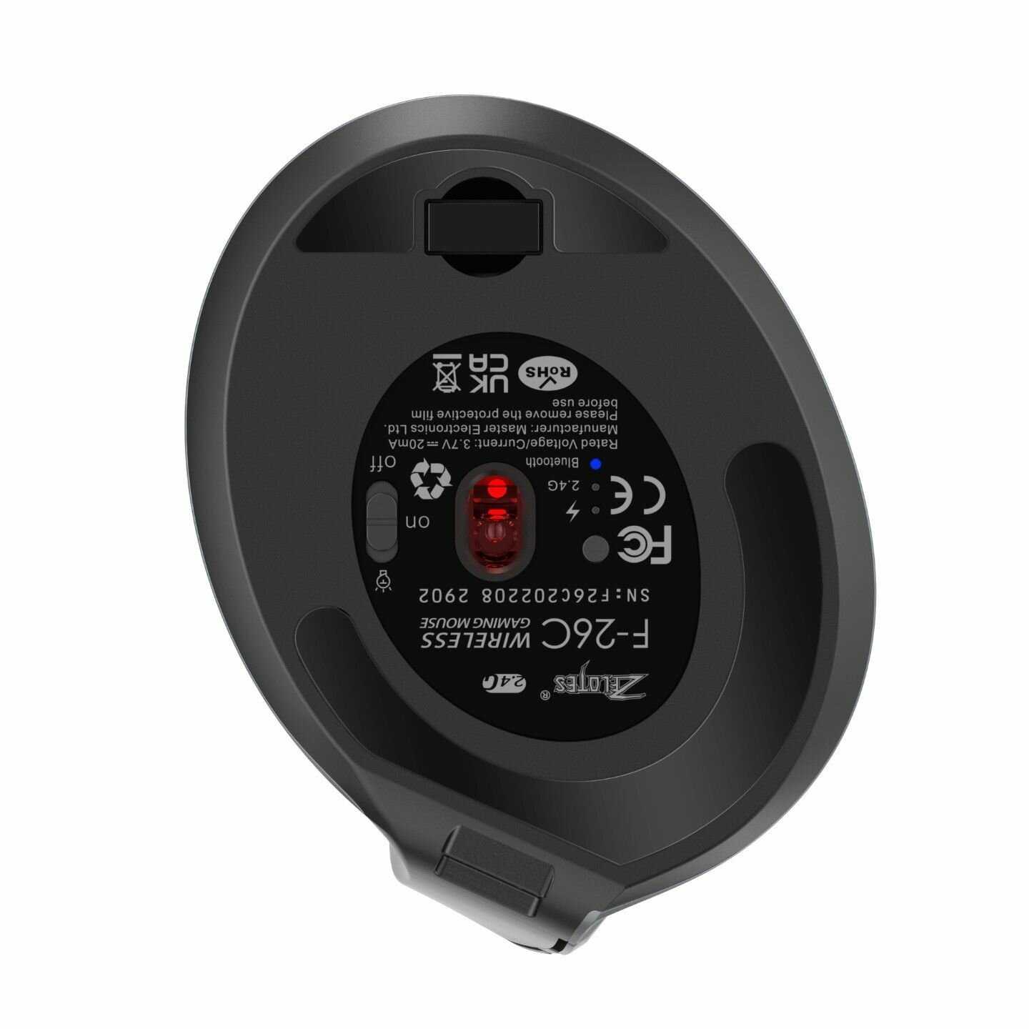 Мышь вертикальная беспроводная ZELOTES F-26C фотография 11