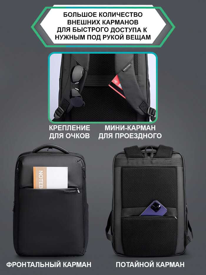 Рюкзак Mark Ryden Рюкзак городской дорожный средний 23л фотография 6