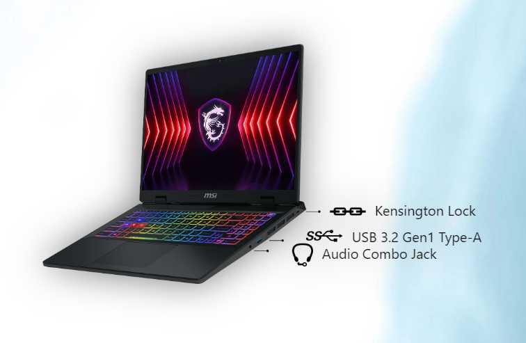 Ноутбук MSI Sword 16 HX (B13V) фотография 32