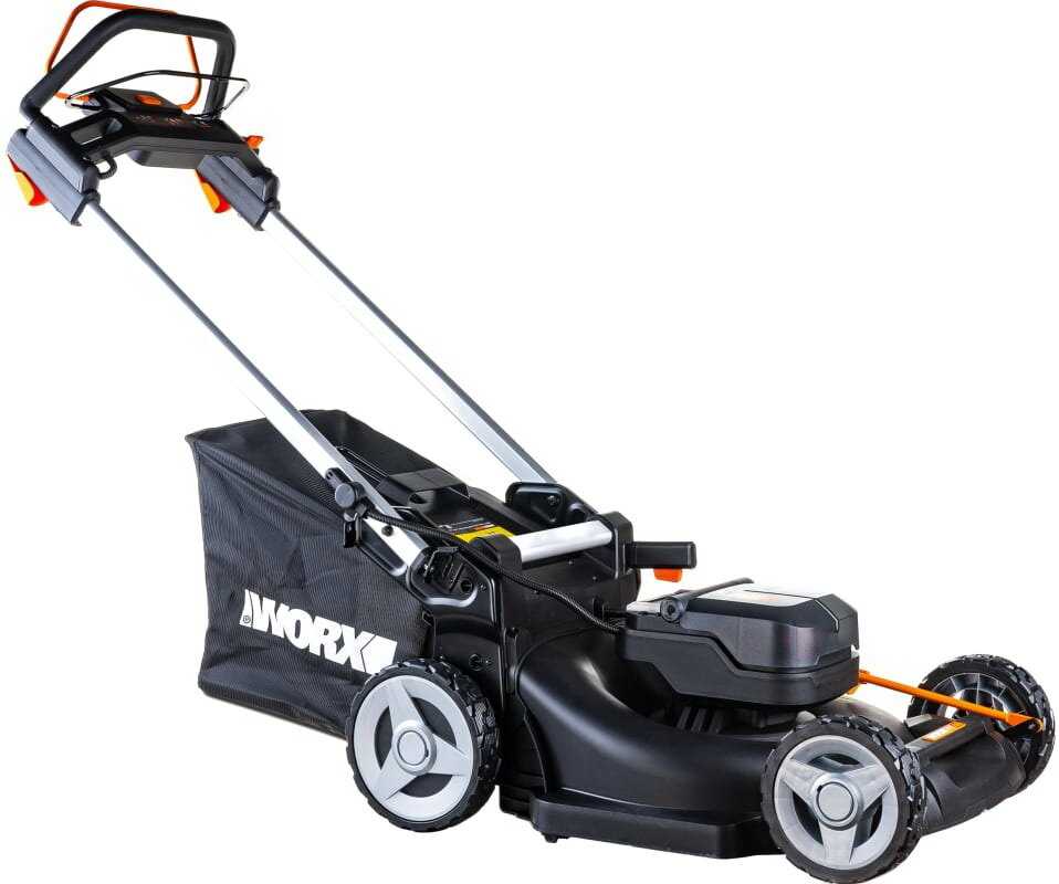 Газонокосилка WORX WG779E фотография 10