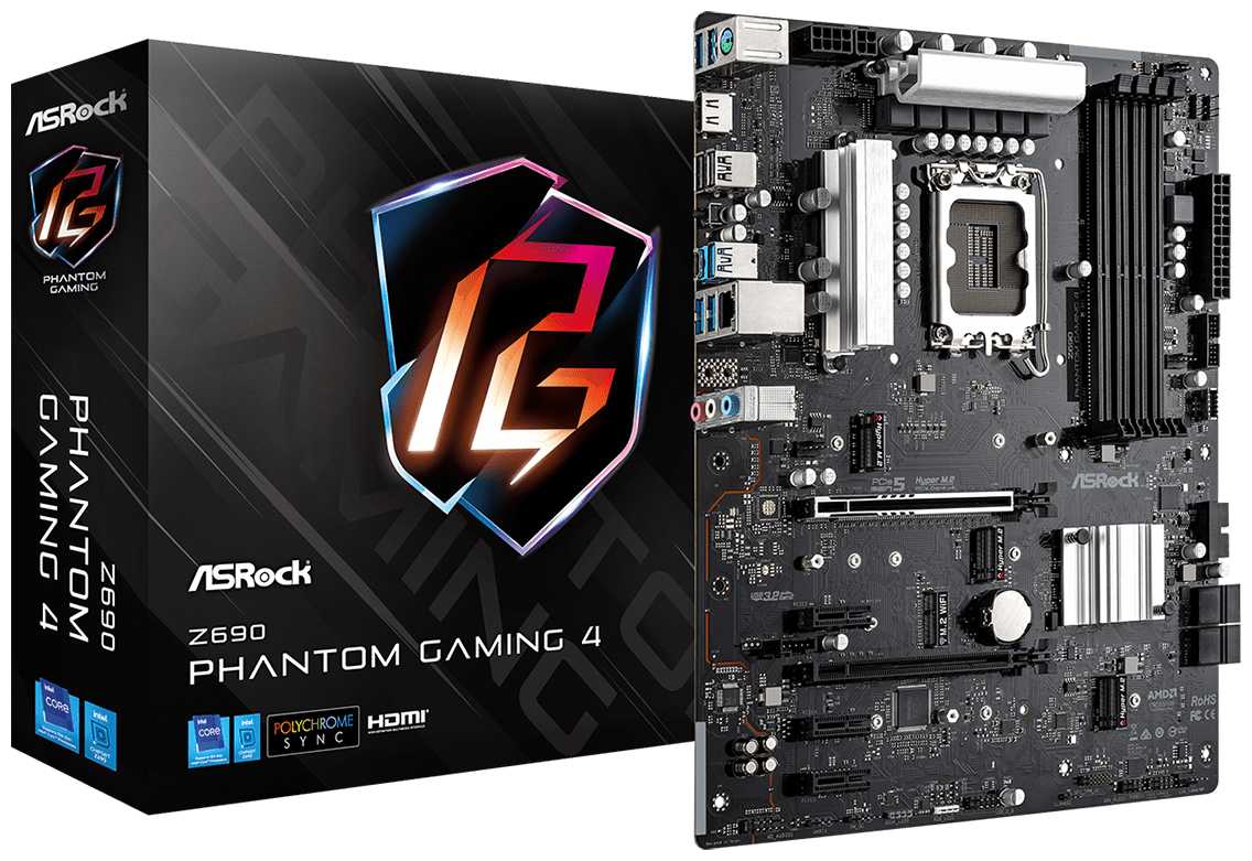 Материнская плата ASRock Z690 Phantom Gaming 4 фотография 4