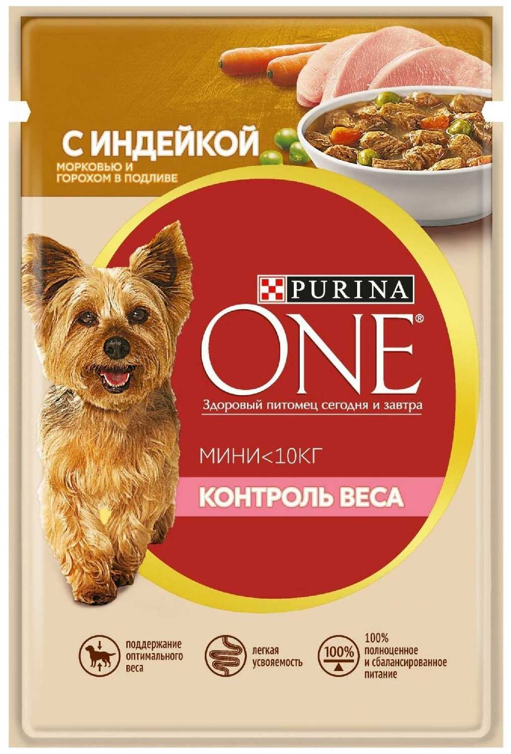 Корм для собак Purina ONE Мини Контроль веса фотография 12