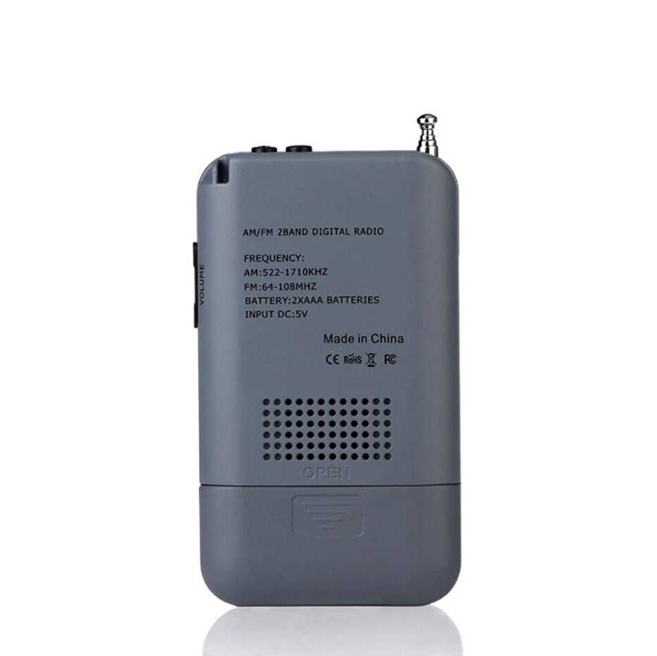 Карманный Цифровой DSP Радиоприемник HanRongDa HRD-104 фотография 5