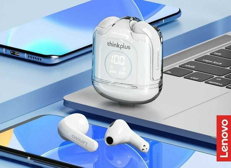 Наушники Lenovo XT65 True Wireless Earbuds фотография 4
