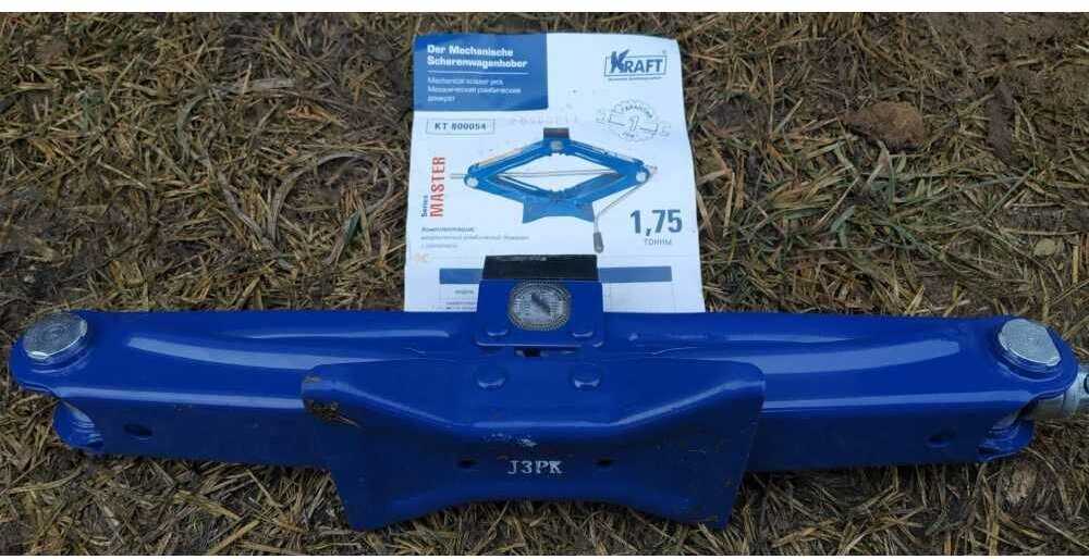 Домкрат KRAFT Домкрат ромбический механический (800054) фотография 15