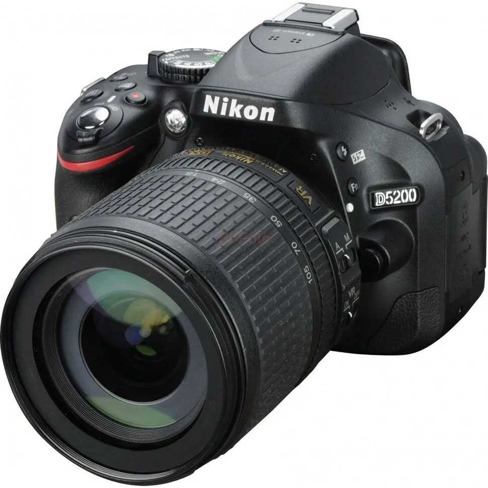 Фотоаппарат NIKON D5200 BODY, без объектива, зеркальный байонет F
