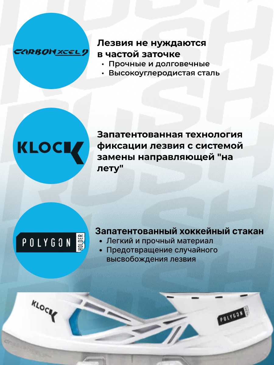 Коньки RUSH Razor 4R Pro (INT) фотография 5