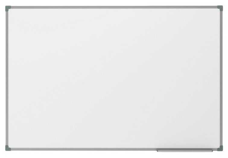 Доска магнитно-маркерная 100х120 BoardSYS, белая, с полочкой 10ФСС*120