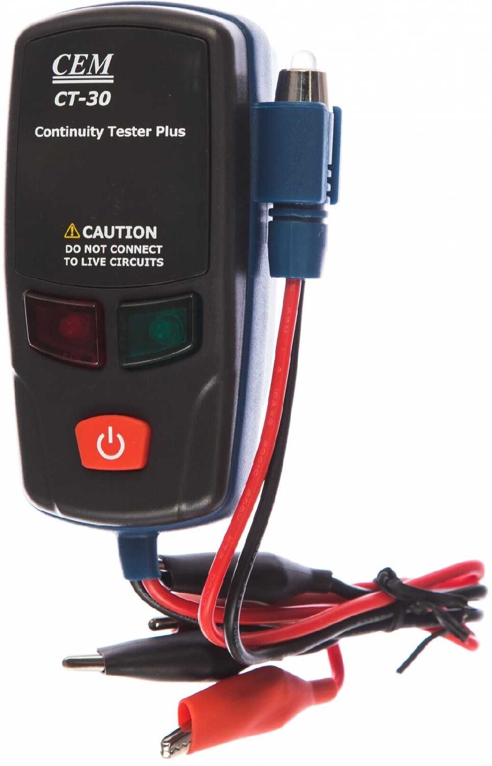 Кабельный тестер цифровой CEM CT-30 фотография 5