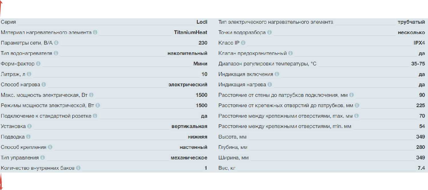 Водонагреватель электрический Thermex Lodi 10 (O) фотография 11