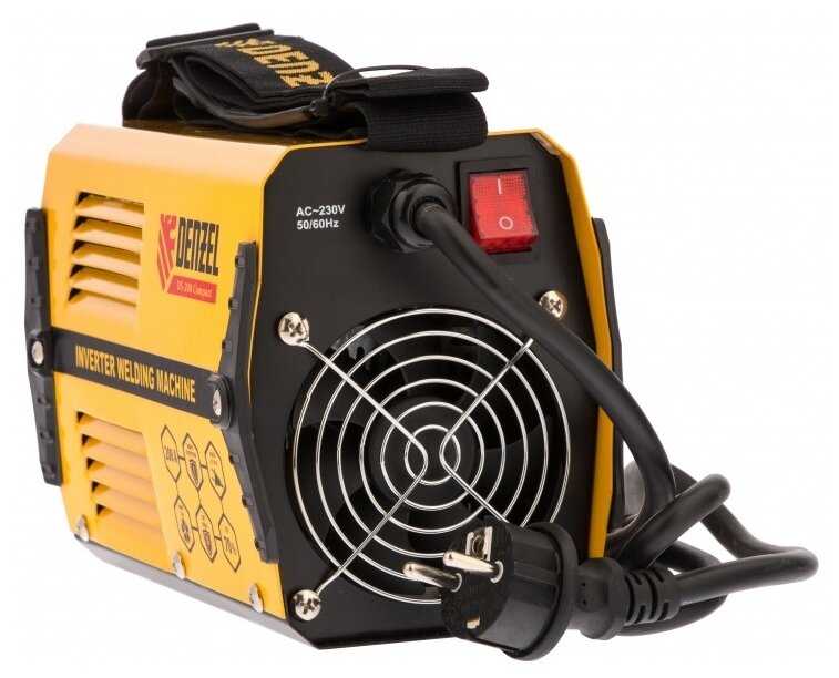 Сварочный аппарат Denzel DS-200 Compact (TIG, MMA) фотография 2
