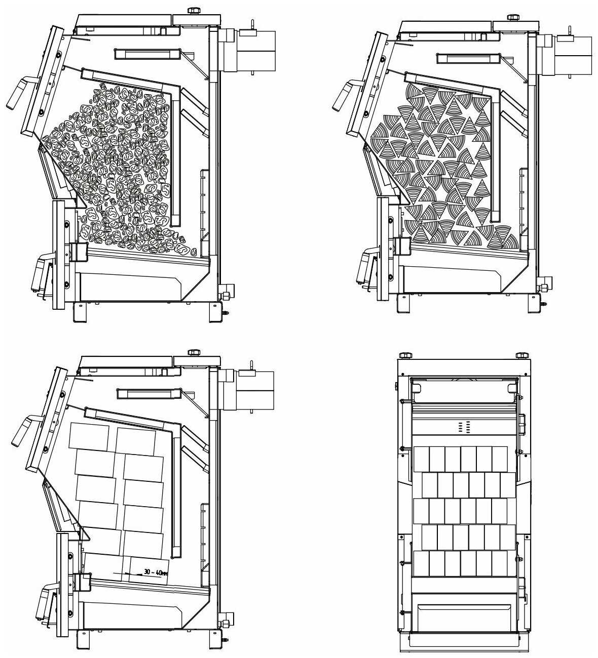 Твердотопливный котел ZOTA Bulat 28 фотография 8