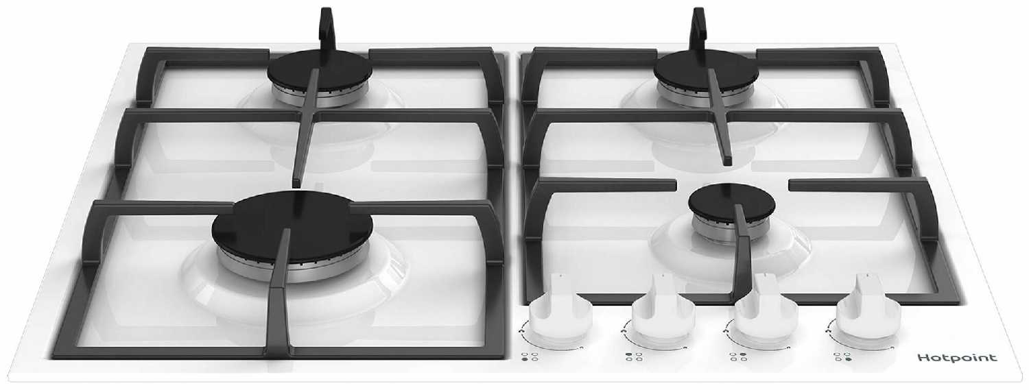 Встраиваемая газовая варочная панель Hotpoint HGMT 642 (WH) фотография 16