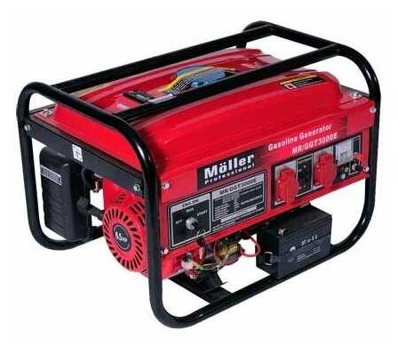 Бензогенератор Moller MR/GGT 3000 TEK (электрозапуск, 3 кВт)