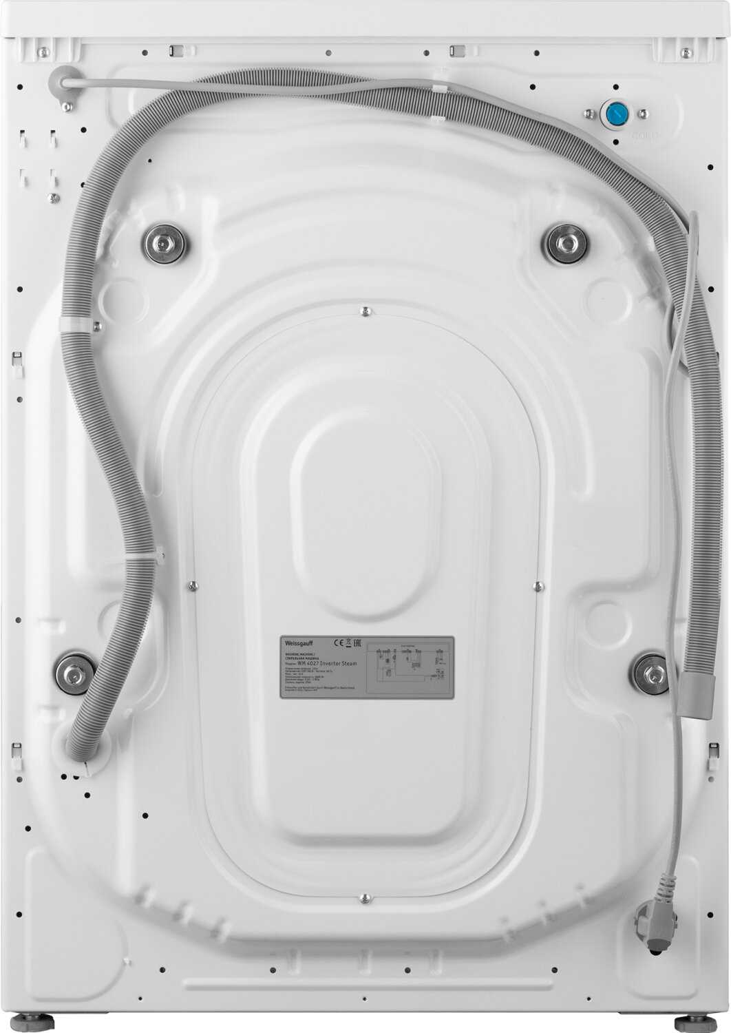 Стиральная машина Weissgauff WM 4027 Inverter Steam фотография 15