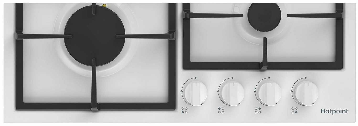 Встраиваемая газовая варочная панель Hotpoint HGMT 642 (WH) фотография 18