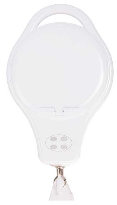 Настольная лупа Rexant с крышкой и подсветкой 96 LED на струбцине, увеличение х2.25