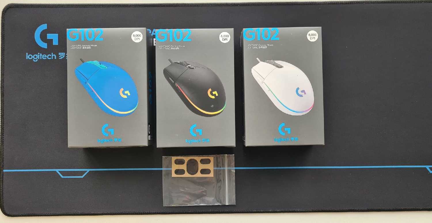 Комплект Logitech Мышь G102 + Коврик + Противоскользящие коньки фотография 4