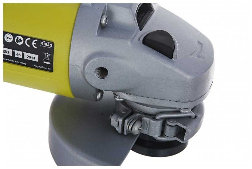 Аккумуляторная УШМ RYOBI R18AG-0 фотография 3