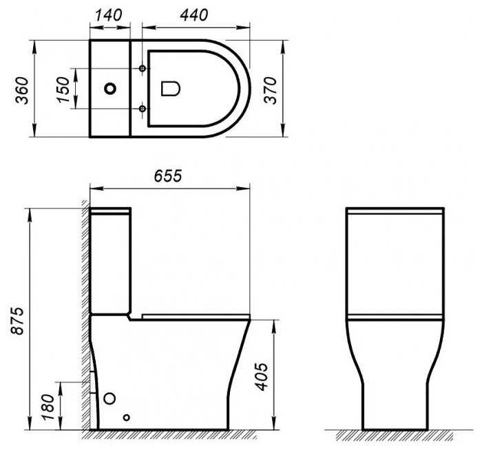 Чаша унитаза BelBagno Acqua фотография 10