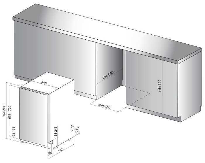 Посудомоечная машина Hotpoint-Ariston HSIP 4O21 WFE фотография 5