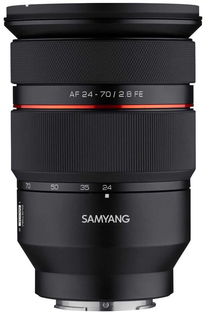 Объектив Samyang AF 24-70mm f/2.8 Sony FE, автофокусный фотография 1