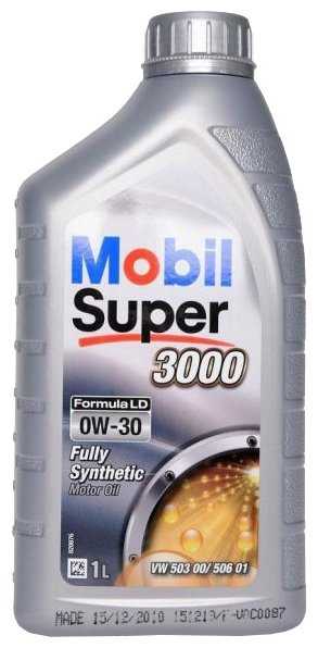 Синтетическое моторное масло MOBIL Super 3000 Formula LD 0W-30