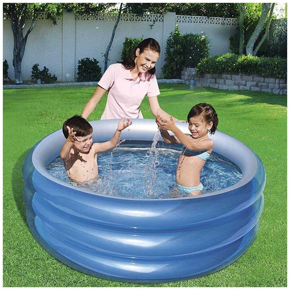 Бассейн Bestway Big Metallic 3-Ring (51041) фотография 8