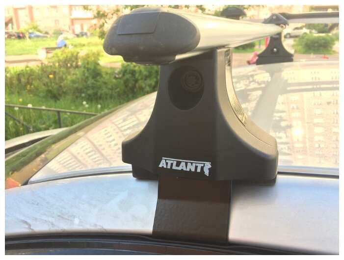 Багажник на крышу Atlant, 8819+8809+8847, аэро дуги 1,5м на Мерседес Вито W639 2004-2014, арт:21161-24 фотография 3