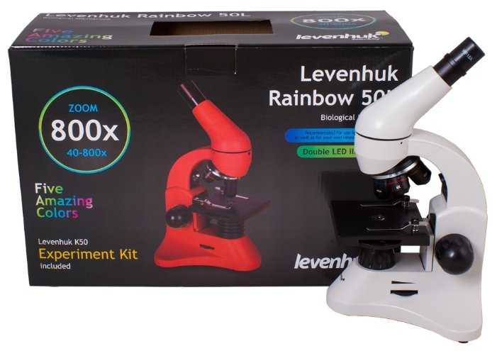 Микроскоп LEVENHUK Rainbow 50L фотография 35