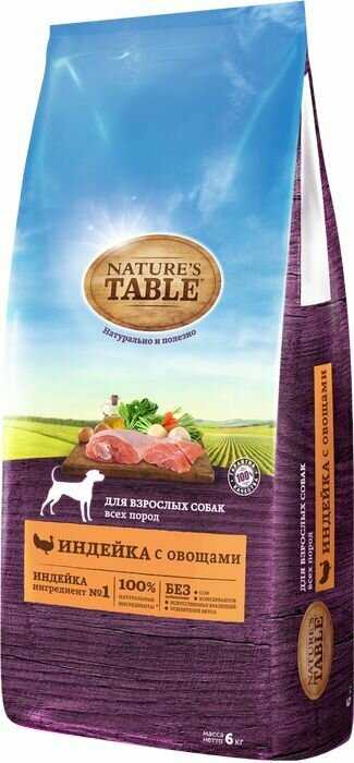 Корм для собак Nature's Table курица с рисом фотография 19