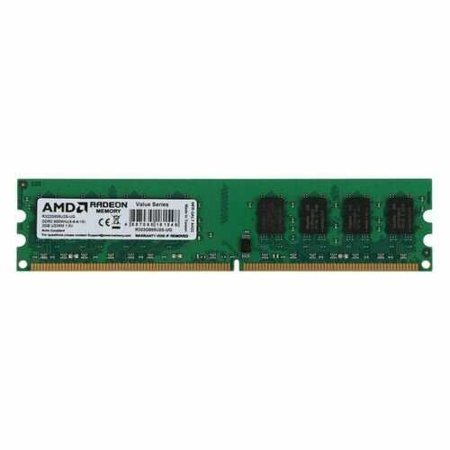 Оперативная память AMD 2 ГБ DDR2 DIMM CL6 (R322G805U2S-UG) фотография 6