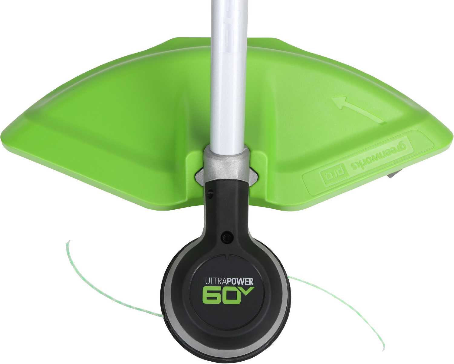 Триммер Greenworks GD60LTK4, 60V, бесщеточный, с АКБ 4Ач и ЗУ фотография 15