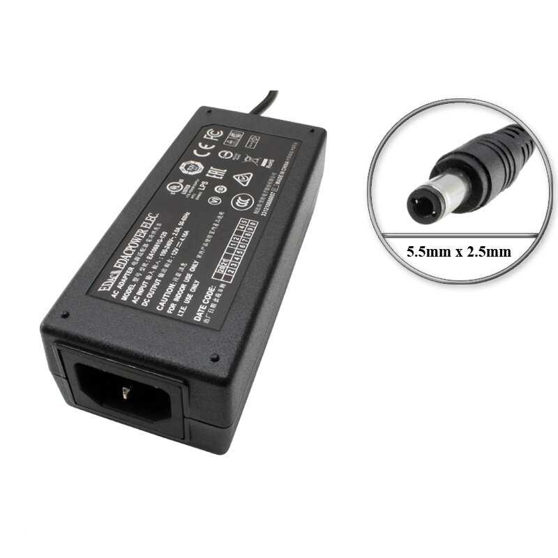 Адаптер (блок) питания 12V 4.16A, 50W 5.5mm x 2.5mm (ADPC12416BB) фотография 2