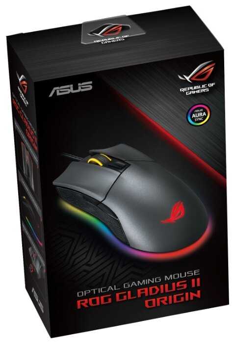 Мышь ASUS ROG Gladius II Origin фотография 4