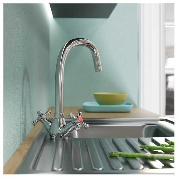 Смеситель для кухни (мойки) Mixline ML10-032, рычажный фотография 5