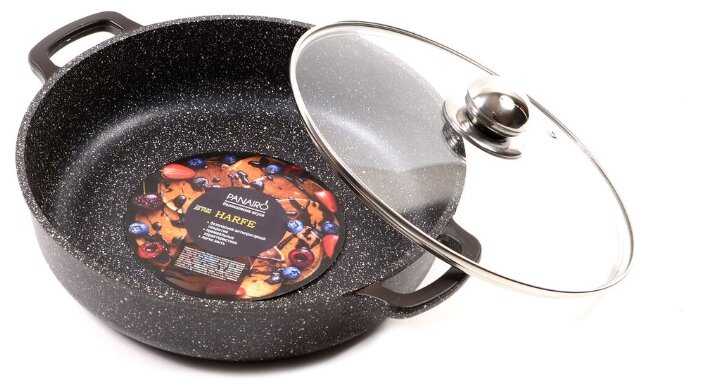 Сотейник Panairo Harfe HA-S-S , подходит для индукционных плит