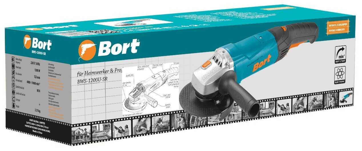 УШМ Bort BWS-1200U-SR фотография 6