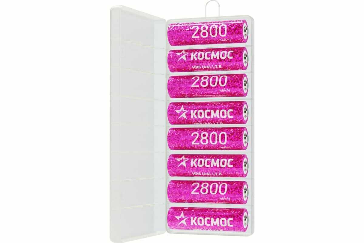 Аккумуляторные батарейки АА Космос 2800 mAh (12 шт.) фотография 10