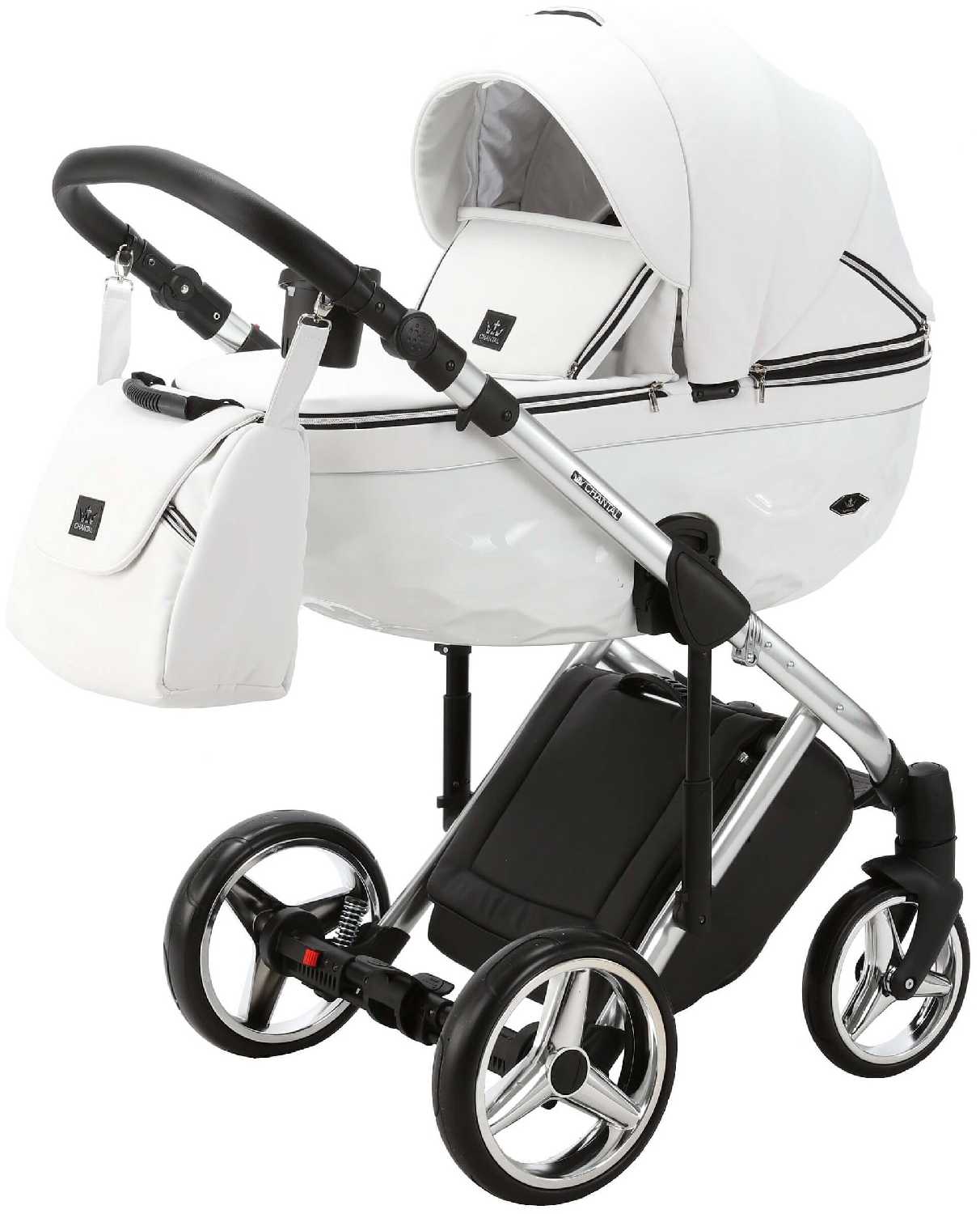 Универсальная коляска Adamex Chantal Special Edition Deluxe (2 в 1) фотография 11