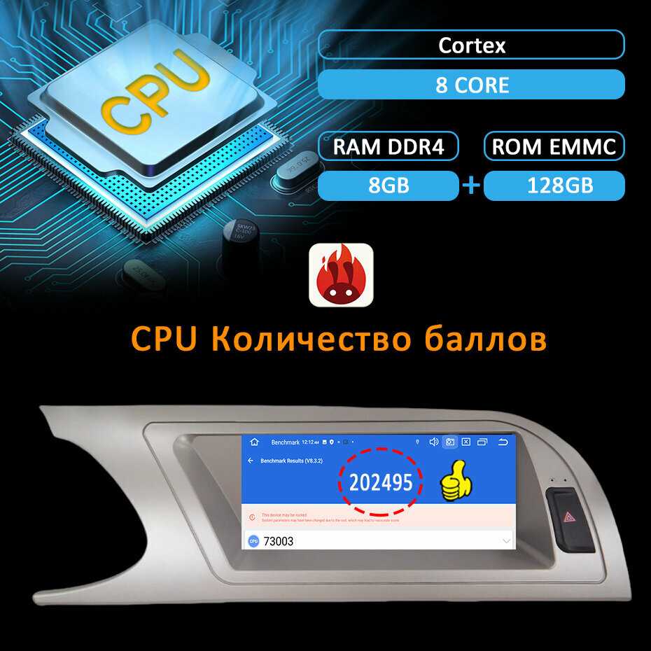 Штатная магнитола 8G256G Для Audi A4 A4L B8 2013-2016 Андроид 14 Carplay Android Auto 2 DIN фотография 14