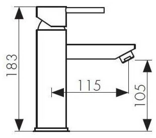 Смеситель для душа KAISER Sensor 38311, рычажный фотография 1