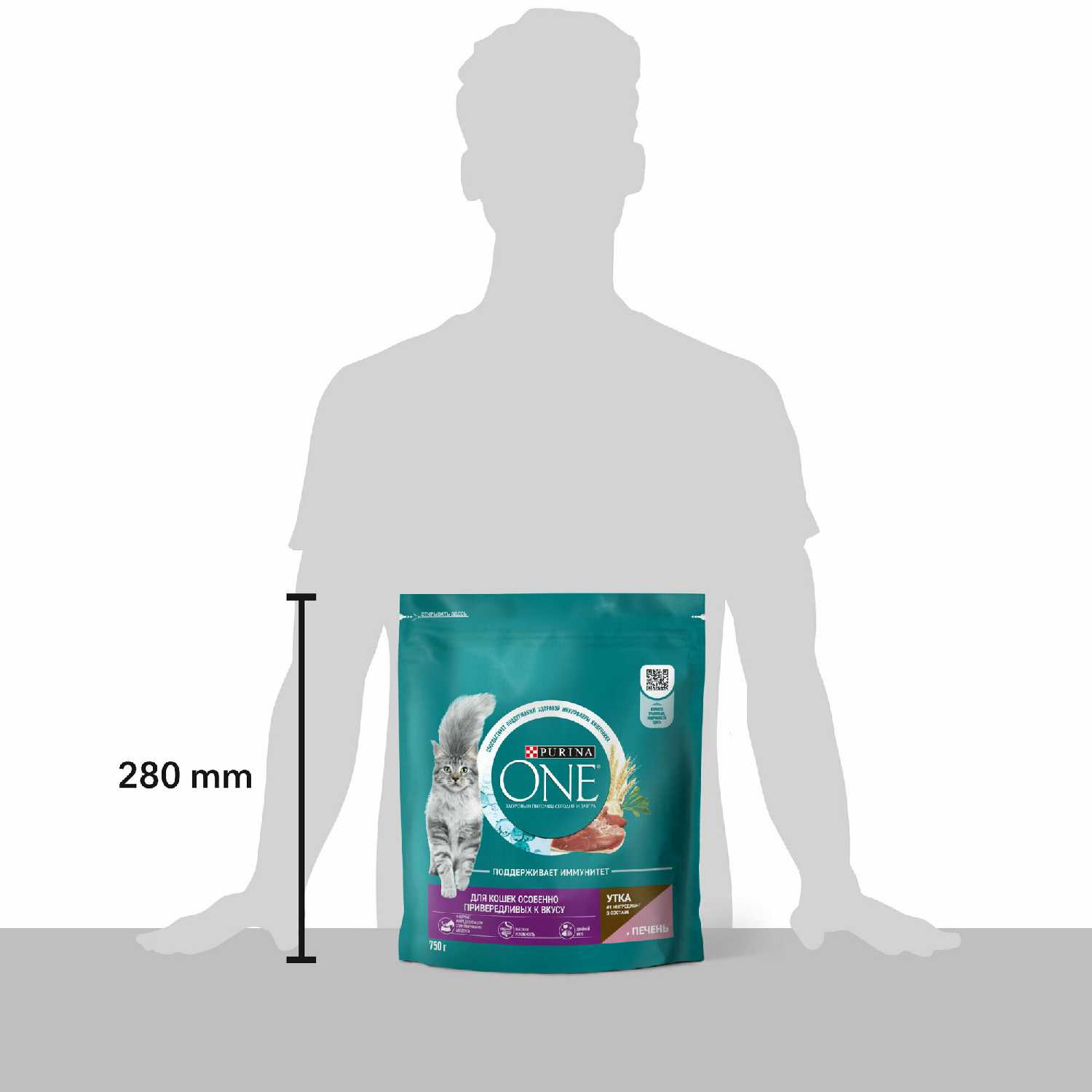 Сухой корм Purina One с уткой и печенью фотография 1
