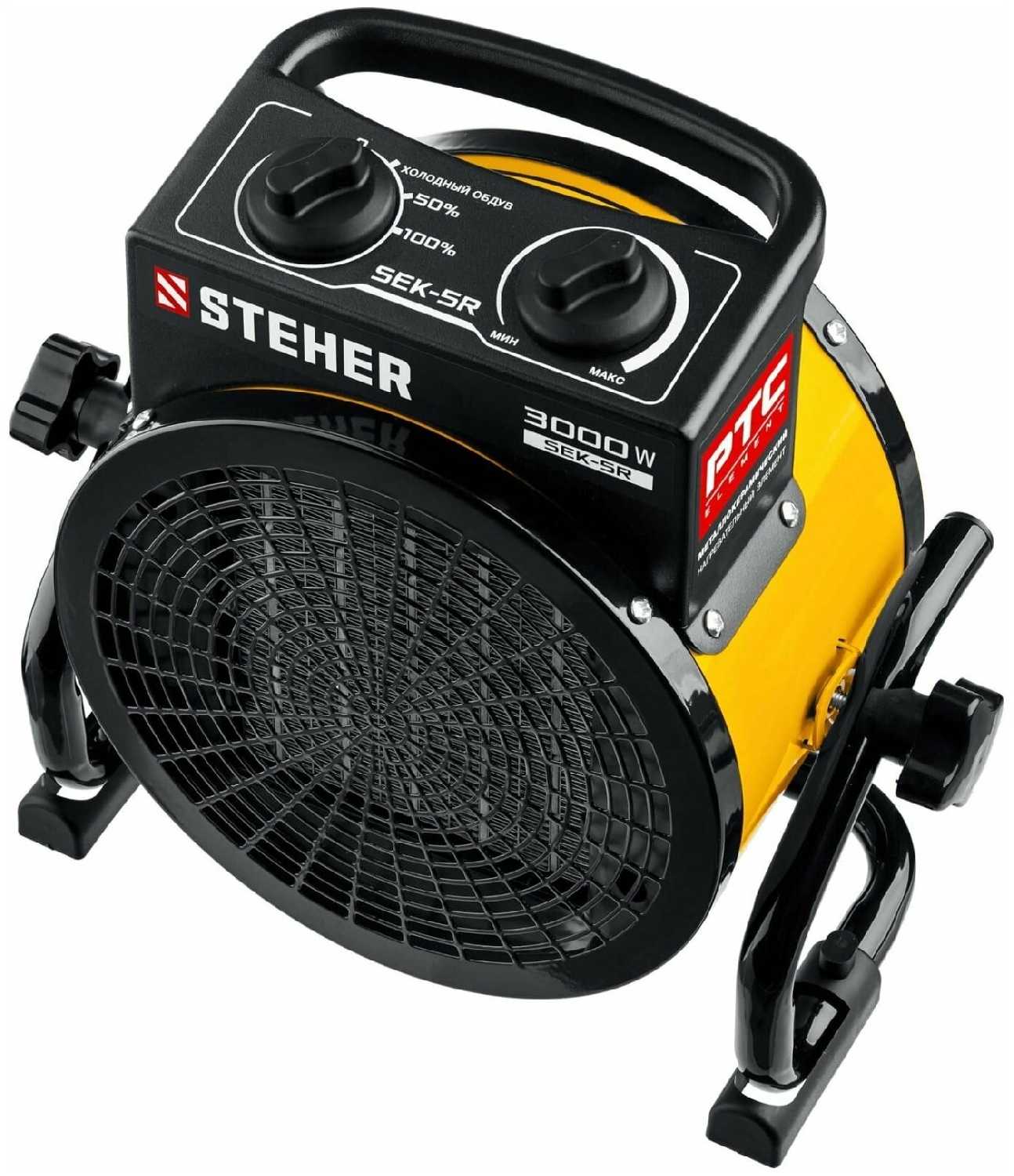 Электрическая тепловая пушка STEHER SEK-5R фотография 19