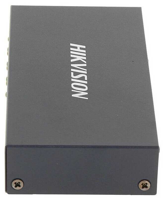 Коммутатор Hikvision DS-3E0106P-E/M 6x100Mb 4PoE+ 35W неуправляемый фотография 5
